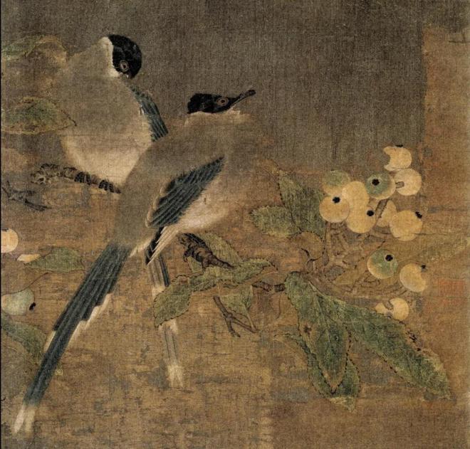 枇杷》仅展一日深港艺术同时发声开元棋牌一周观展｜宋画《山鹊(图8)